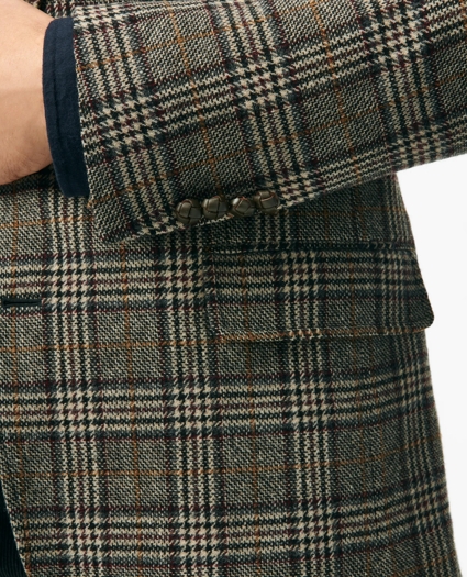 Classic Fit Wool 1818 Sport Coat in Plaid Tweed, image 4