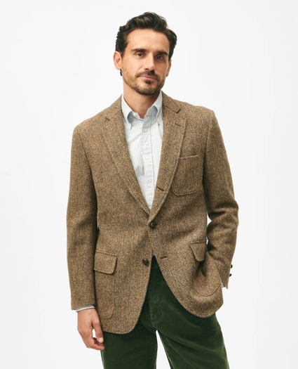 1818 No. 1 Sack Sport Coat in Herringbone Harris Tweed, image 1