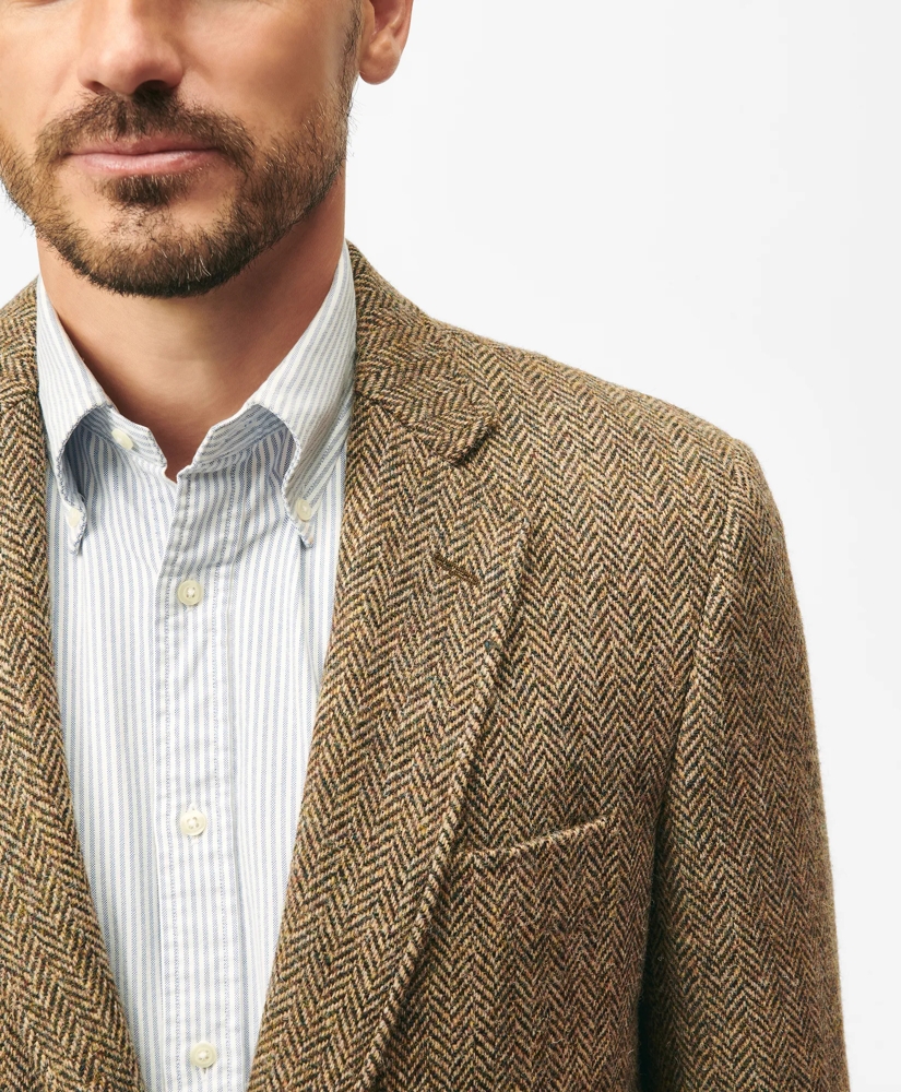 1818 No. 1 Sack Sport Coat in Herringbone Harris Tweed, image 2