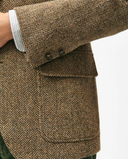 1818 No. 1 Sack Sport Coat in Herringbone Harris Tweed, image 3