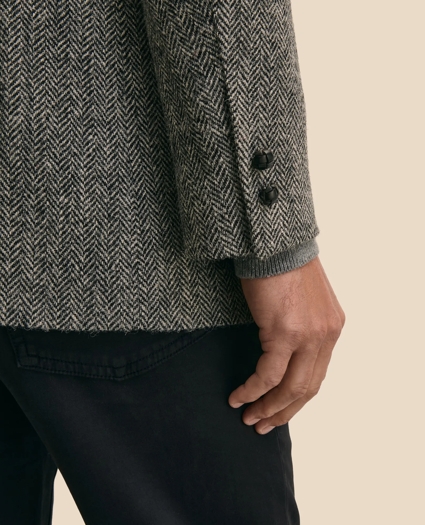 1818 No. 1 Sack Sport Coat in Herringbone Harris Tweed, image 5