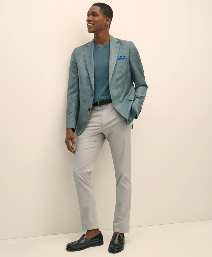 Classic Fit Wool Check Sport Coat, image 3