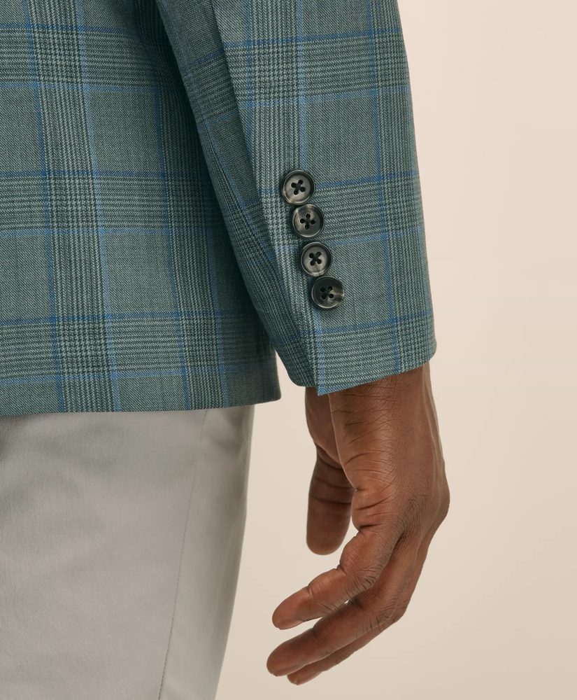 Classic Fit Wool Check Sport Coat, image 5