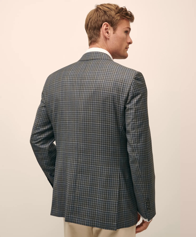 Classic Fit Wool Gingham Sport Coat, image 3