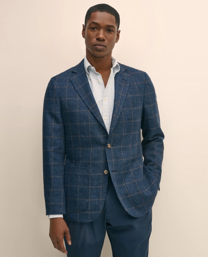 Classic Fit Wool-Linen Hopsack Sport Coat, image 1