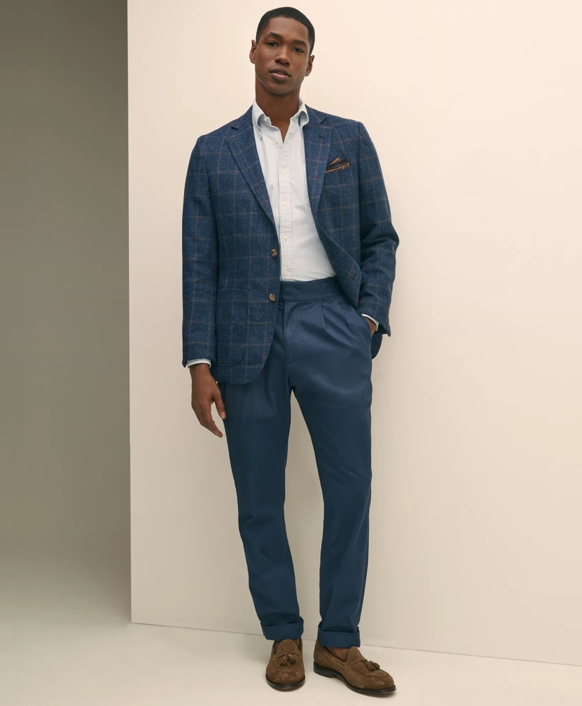 Classic Fit Wool-Linen Hopsack Sport Coat, image 2