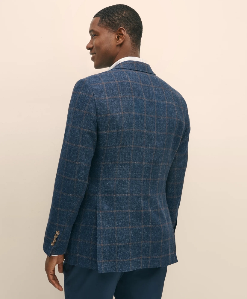 Classic Fit Wool-Linen Hopsack Sport Coat, image 4