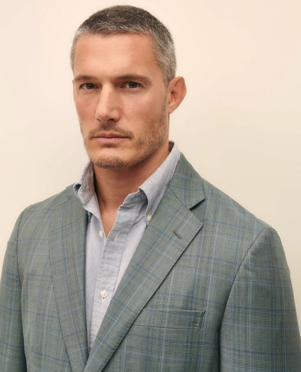 Traditional Fit Wool Check Sport Coat, image 3