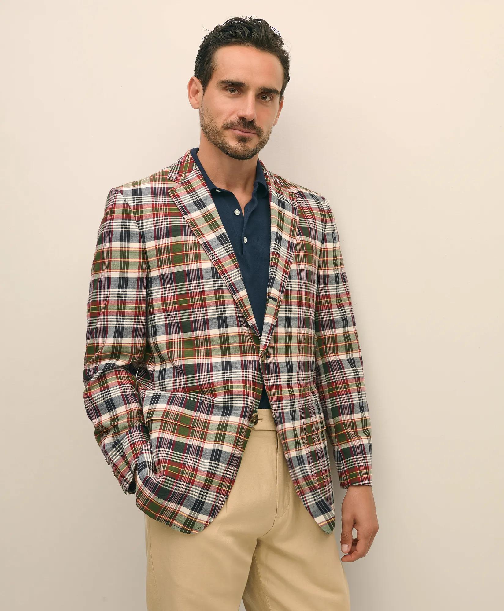 The No. 1 Sack Sport Coat in Cotton Madras