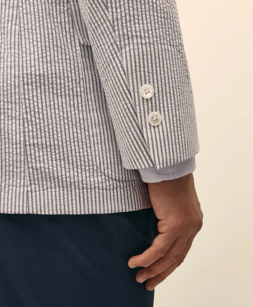 The No. 1 Sack Sport Coat in Cotton Seersucker, image 4