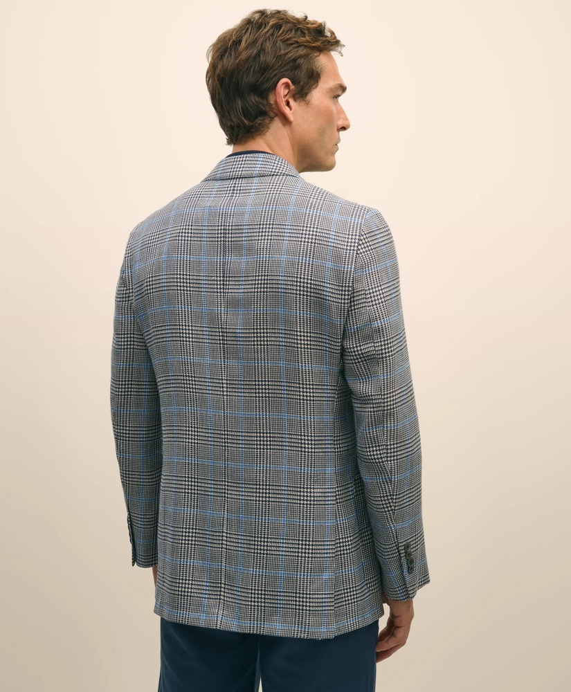 Classic Fit Wool-Linen-Silk Overcheck 1818 Sport Coat, image 3