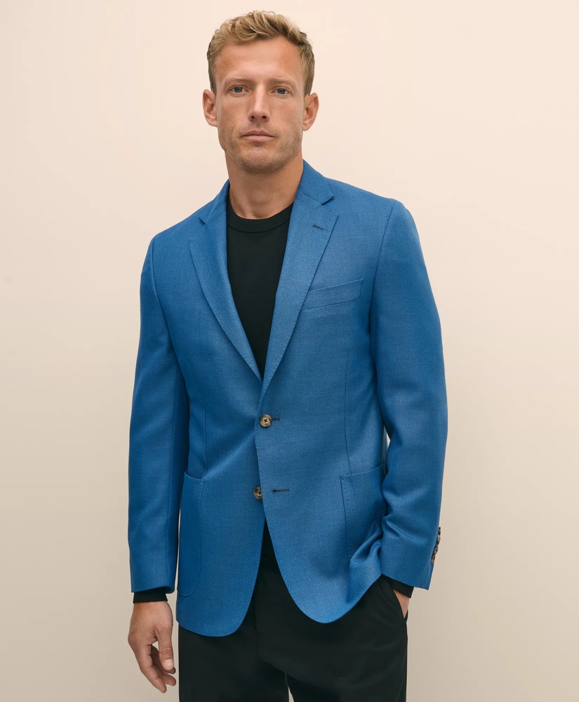 Classic Fit Sport Coat in Hopsack Wool, image 2