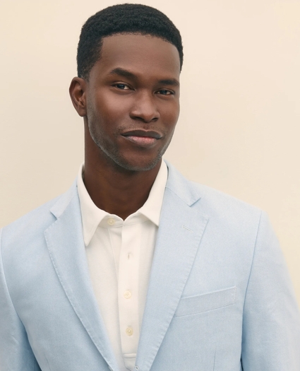 Classic Fit Cotton Oxford Sport Coat, image 3
