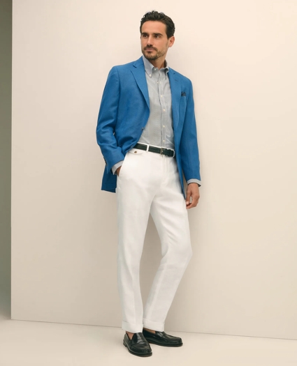 Traditional Fit Sport Coat in Hopsack Wool, image 1