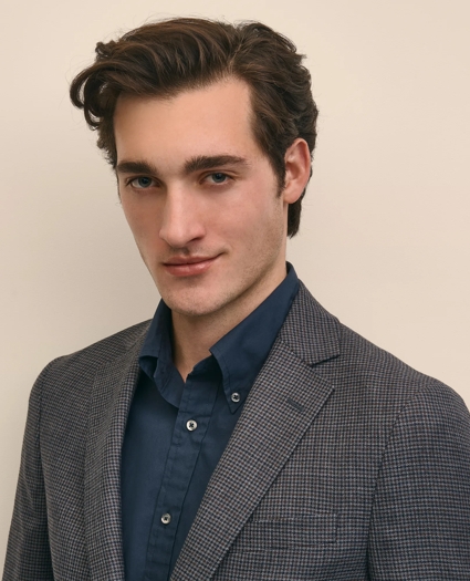 Classic Fit Wool Hopsack Gingham Sport Coat, image 3