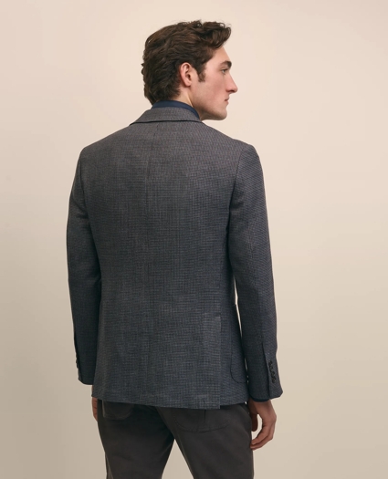 Classic Fit Wool Hopsack Gingham Sport Coat, image 5