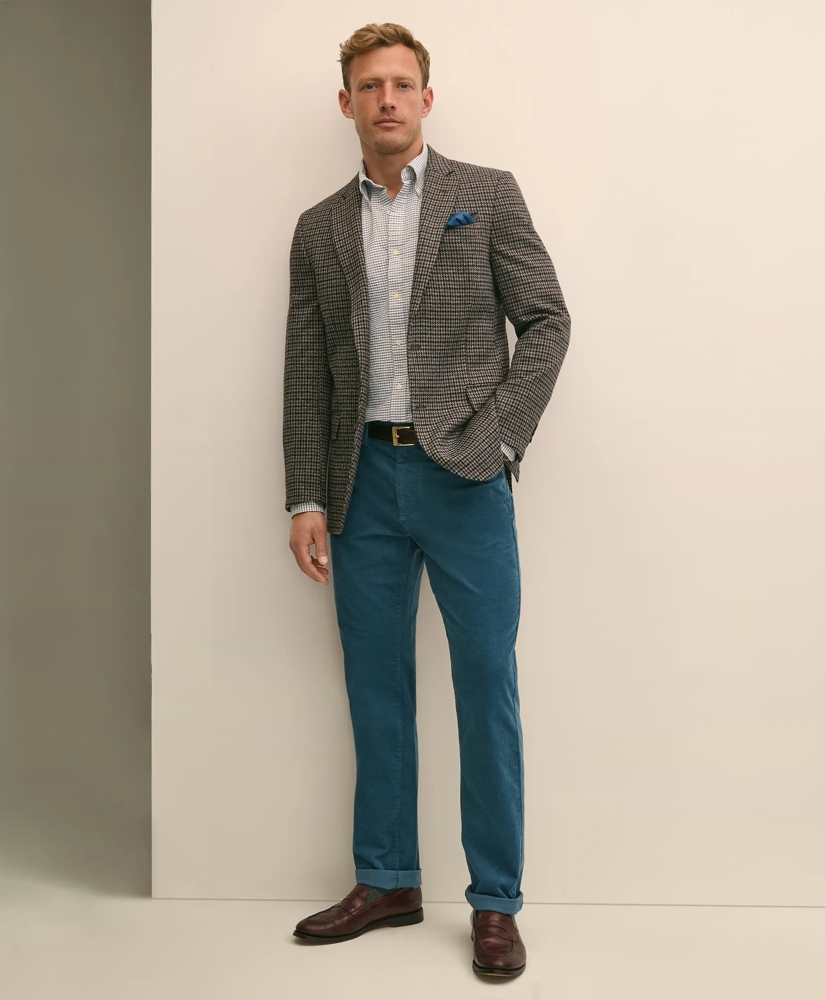 Classic Fit Cotton Wool Blend Knit Check Sport Coat, image 2
