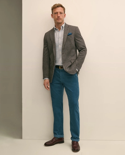 Classic Fit Cotton Wool Blend Knit Check Sport Coat, image 2