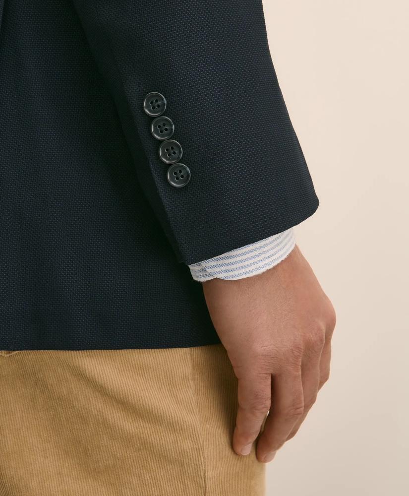 Traditional Fit Wool Hopsack Sport Coat, image 4