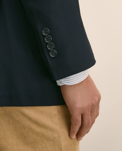 Traditional Fit Wool Hopsack Sport Coat, image 4