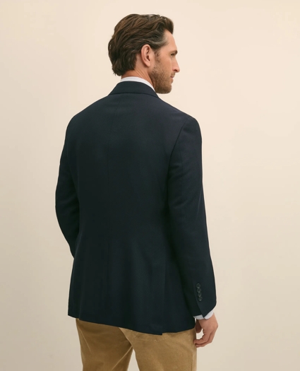 Traditional Fit Wool Hopsack Sport Coat, image 5