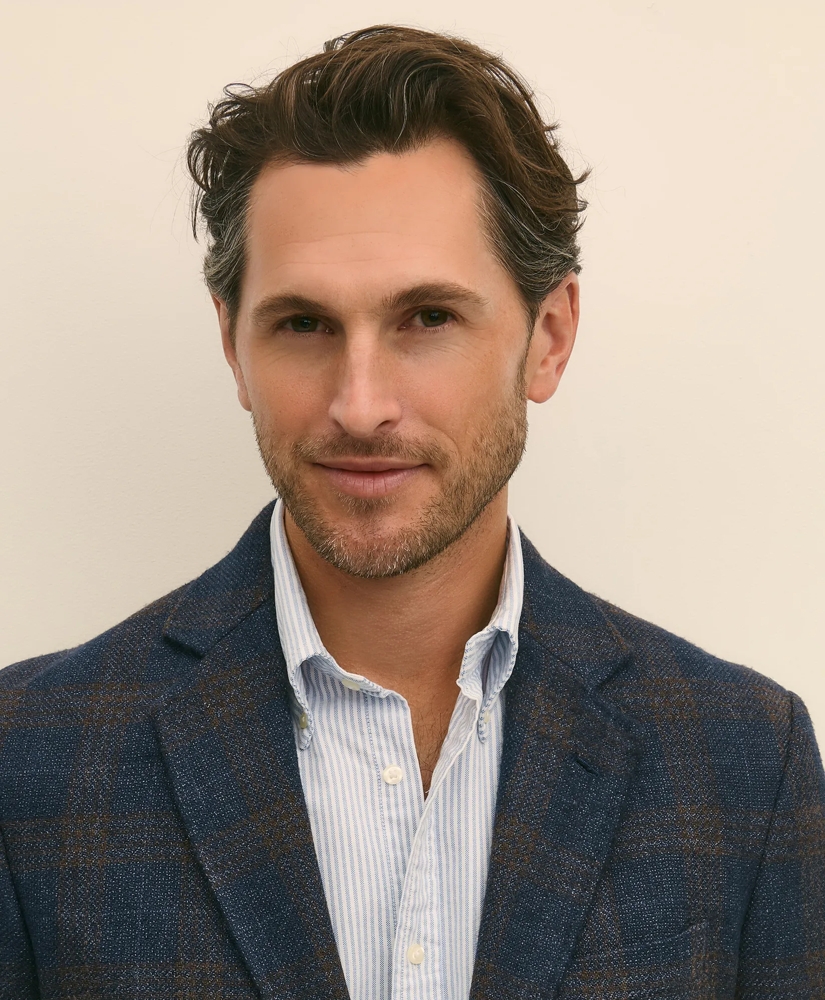 Traditional Fit Wool-Cotton-Silk-Cashmere Hopsack Check Sport Coat, image 3