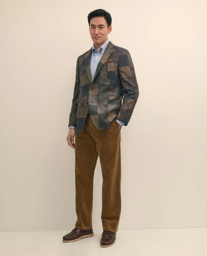 The No. 1 Sack Sport Coat in Patchwork Wool, image 2