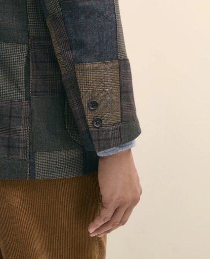 The No. 1 Sack Sport Coat in Patchwork Wool, image 4