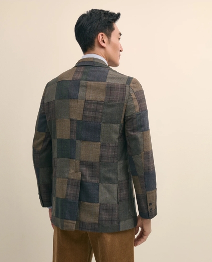 The No. 1 Sack Sport Coat in Patchwork Wool, image 5