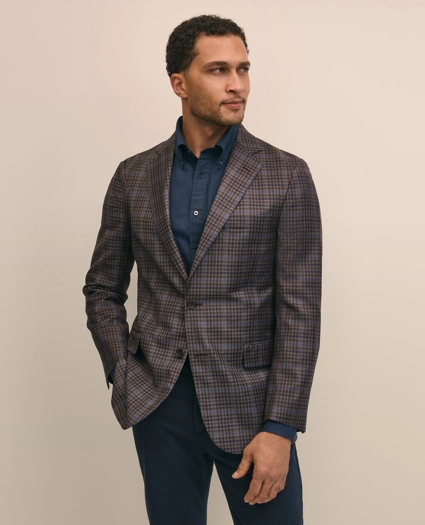 Classic Fit Wool Plaid-Gingham Sport Coat, image 1