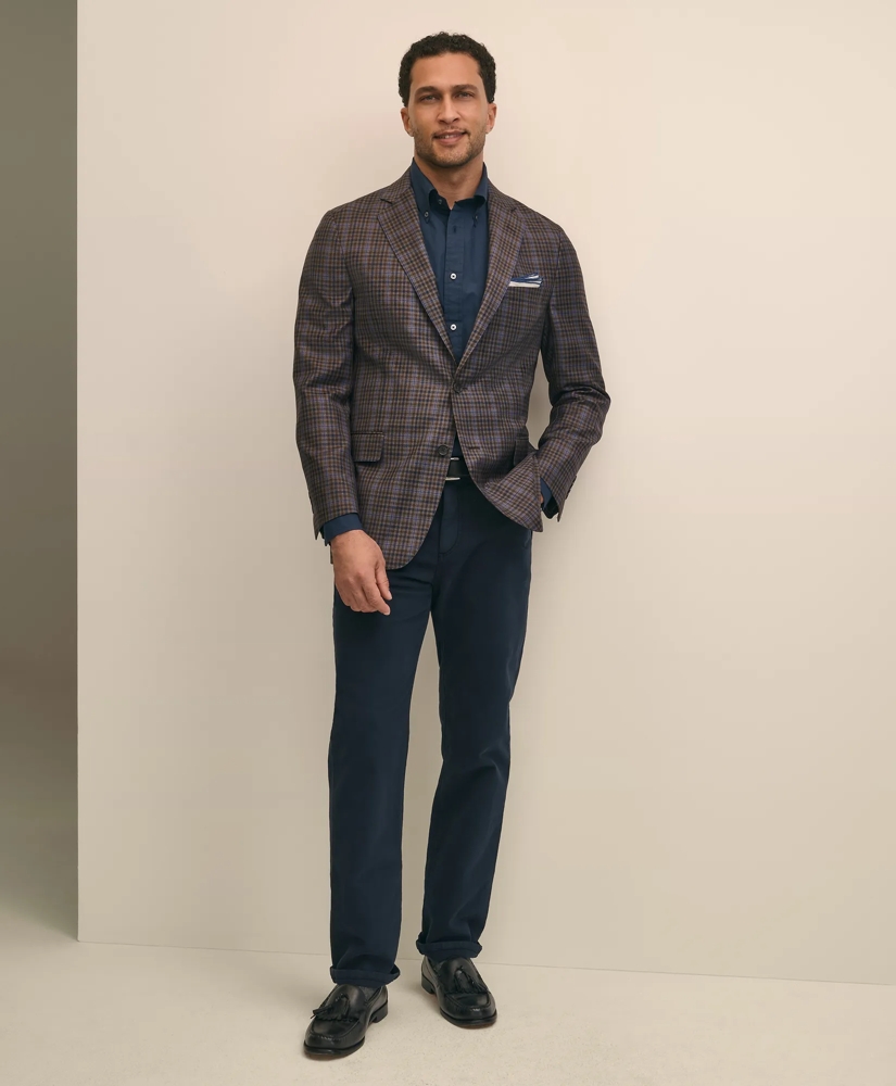 Classic Fit Wool Plaid-Gingham Sport Coat, image 2