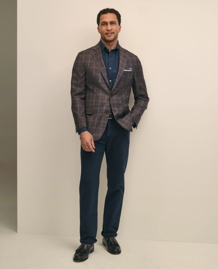 Classic Fit Wool Plaid-Gingham Sport Coat, image 2