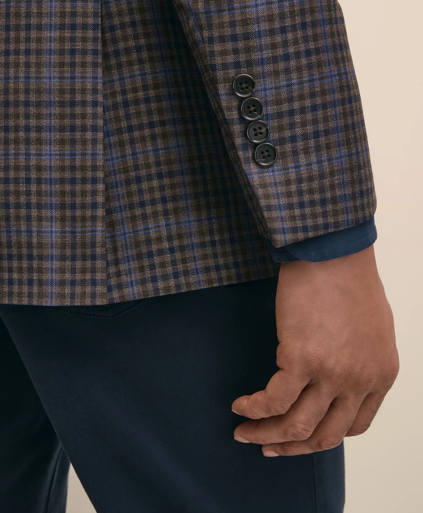 Classic Fit Wool Plaid-Gingham Sport Coat, image 4