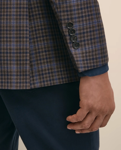 Classic Fit Wool Plaid-Gingham Sport Coat, image 4
