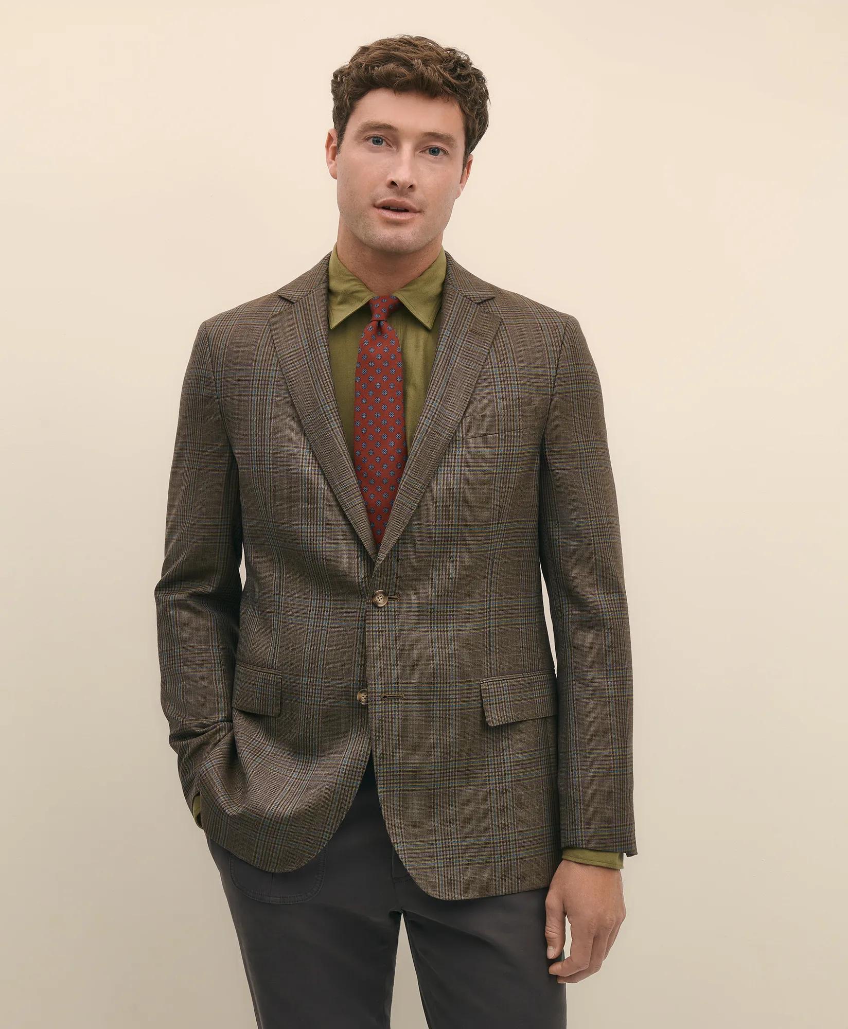 Classic Fit Wool Plaid Sport Coat primary