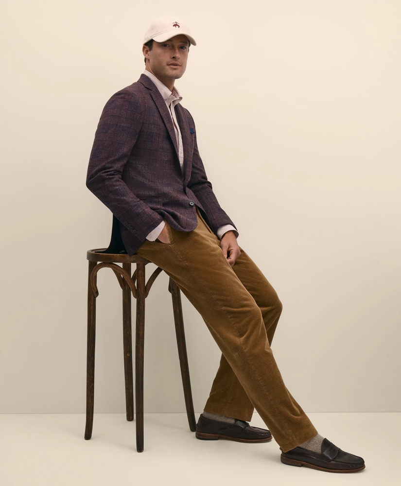 Classic Fit Wool Flannel Plaid Sport Coat, image 2