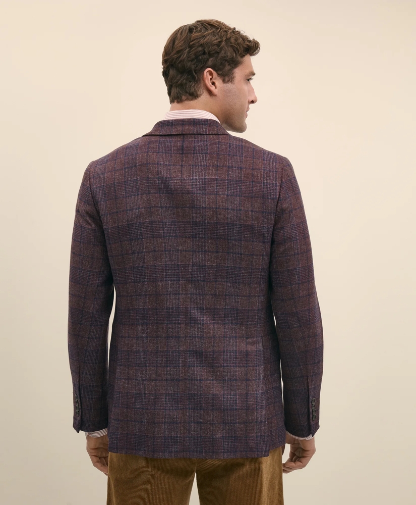Classic Fit Wool Flannel Plaid Sport Coat, image 4