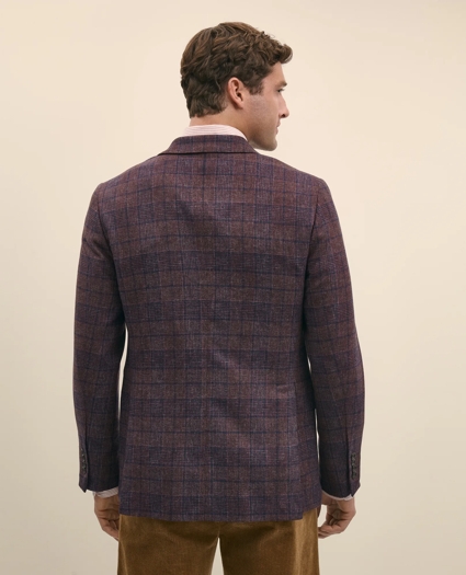 Classic Fit Wool Flannel Plaid Sport Coat, image 4