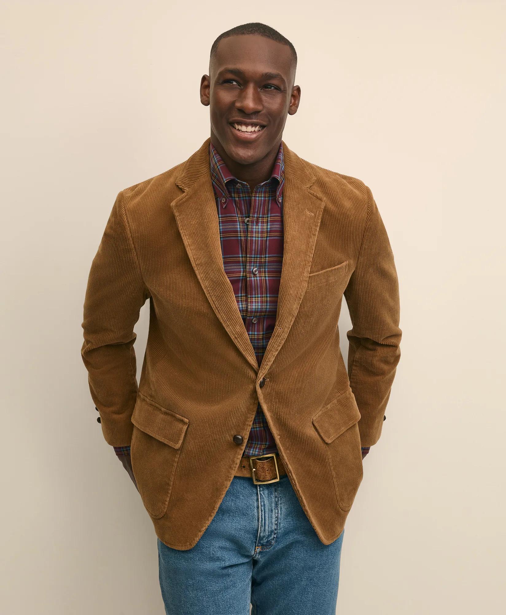 No. 1 Sack Sport Coat in Wide-Wale Cotton Corduroy primary
