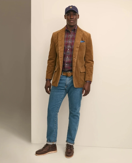 No. 1 Sack Sport Coat in Wide-Wale Cotton Corduroy, image 2