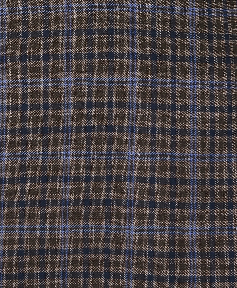 Traditional Fit Wool Plaid-Gingham Sport Coat, image 4