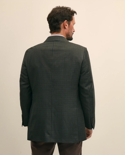 Traditional Fit Wool Gingham Sport Coat, image 4