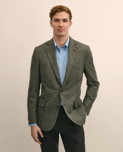 Classic Fit Wool-Cotton Tweed Check 1818 Sport Coat, image 1