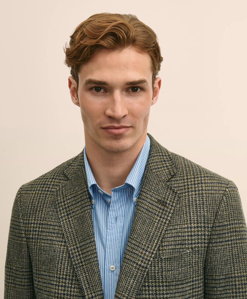 Classic Fit Wool-Cotton Tweed Check 1818 Sport Coat, image 3