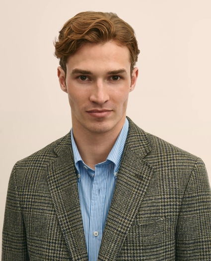 Classic Fit Wool-Cotton Tweed Check 1818 Sport Coat, image 3