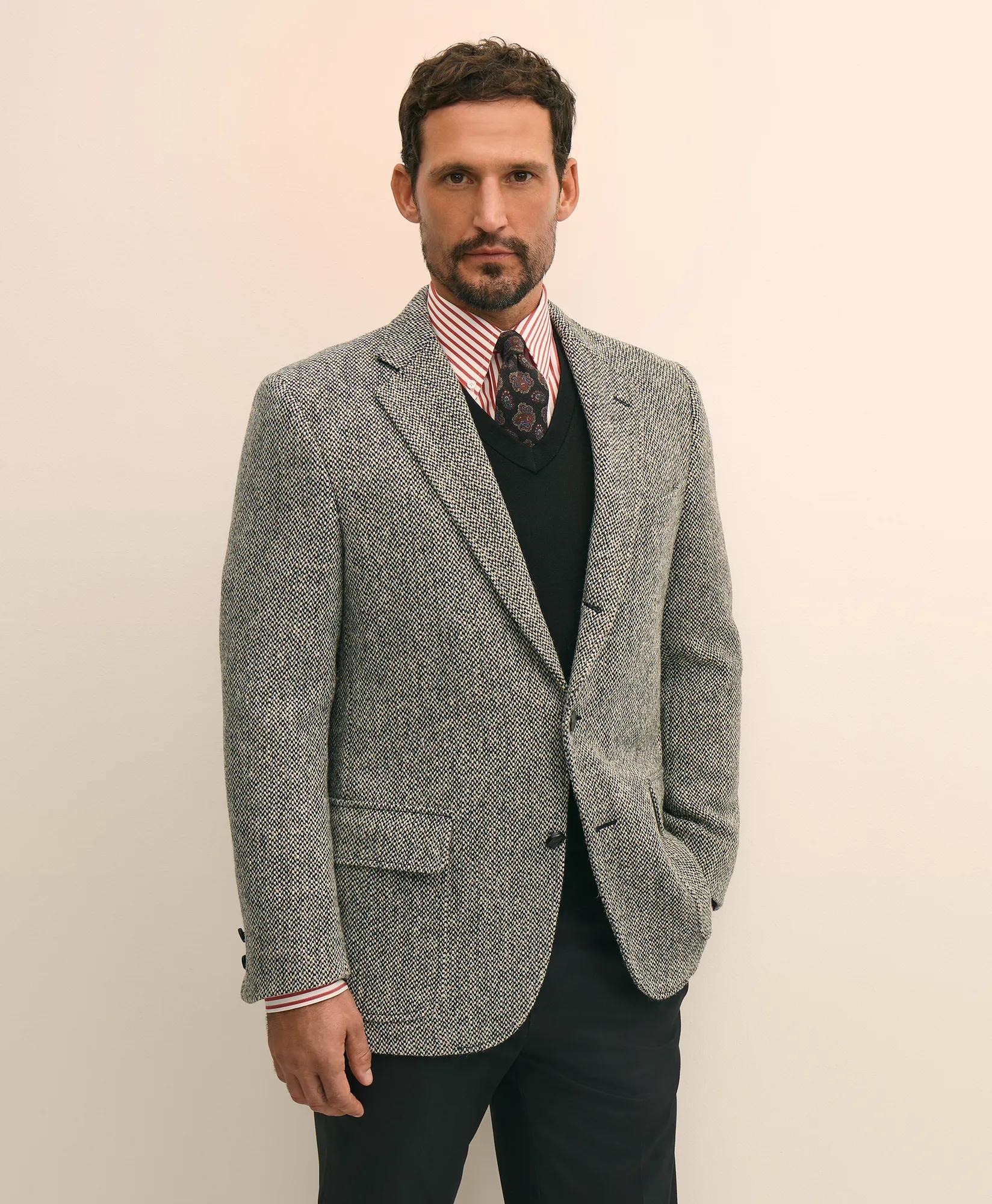 No. 1 Sack Sport Coat in Harris Tweed primary