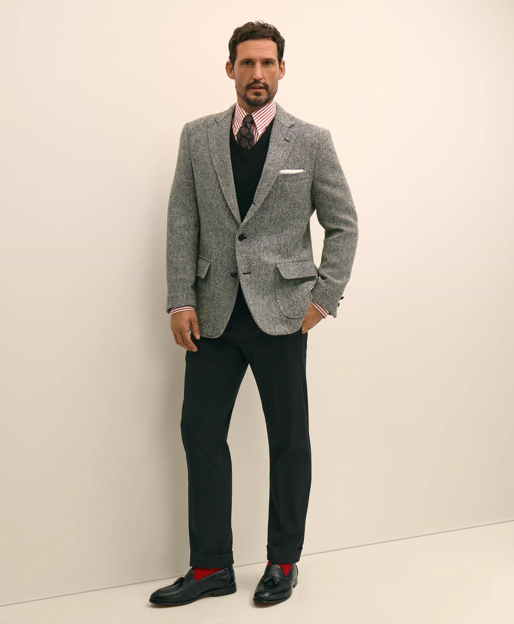 No. 1 Sack Sport Coat in Harris Tweed secondary