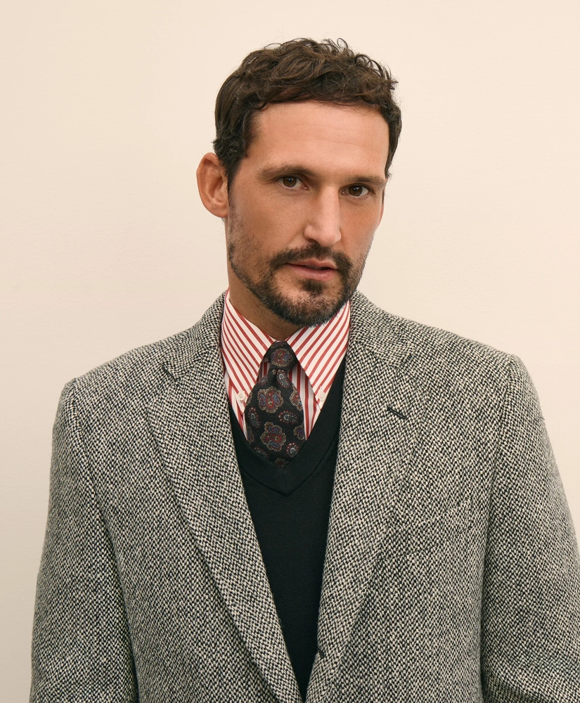 No. 1 Sack Sport Coat in Harris Tweed, image 3