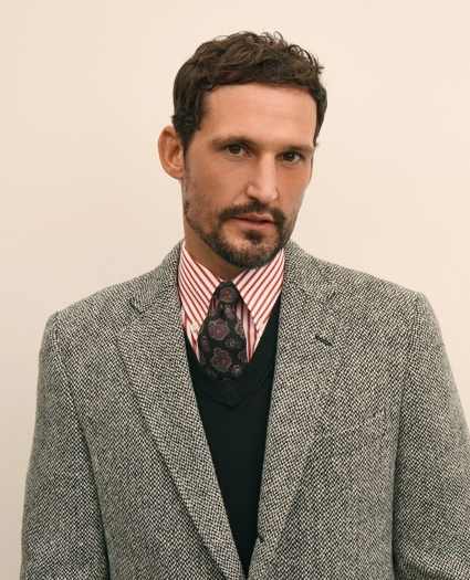 No. 1 Sack Sport Coat in Harris Tweed, image 3