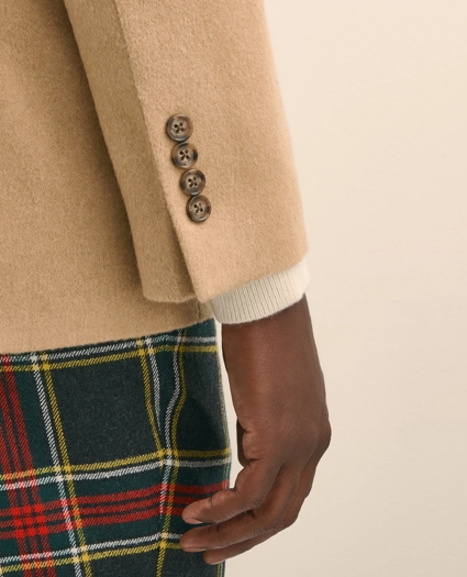Classic Fit Camel Hair Double-Breasted 1818 Sport Coat, image 4
